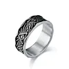 Vintage style Horus eye titanium steel ring ring men's personality accessories cross-border e-commerce jewelry manufacturers supply
